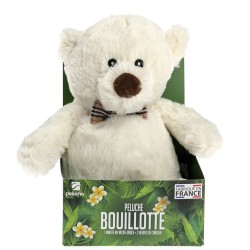Bouillotte Ours blanc micro-ondes | Pelucho