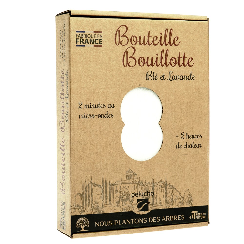 Coussin Chauffant Micro-ondes Leschi XXL 60x28cm - Bouillotte Bio Blé Pour épaules, Cou, Nuque - 6