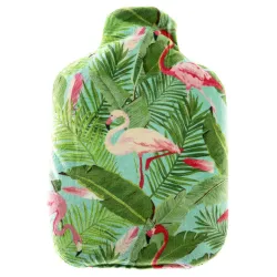 Bouillotte chauffante tropical vert | Pelucho