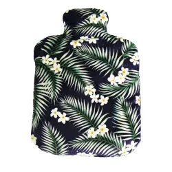 Bouillotte chauffante tropical noir| Pelucho