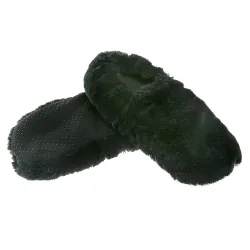 Chaussons chauffants Noir | Pelucho, vos bouillottes françaises