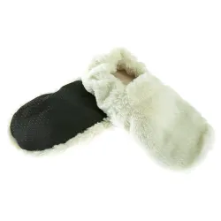 Chaussons chauffants Beiges | Pelucho, vos bouillottes françaises