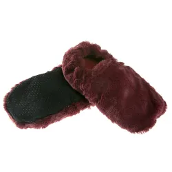 Chaussons chauffants Prune| Pelucho, vos bouillotes françaises