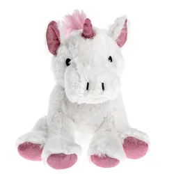 Bouillotte Licorne blanche micro-ondes | Pelucho