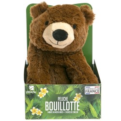 Bouillotte Ours brun micro-ondes | Pelucho