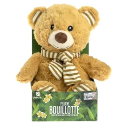 Bouillotte Ourson micro-ondes | Pelucho, vos bouillottes françaises