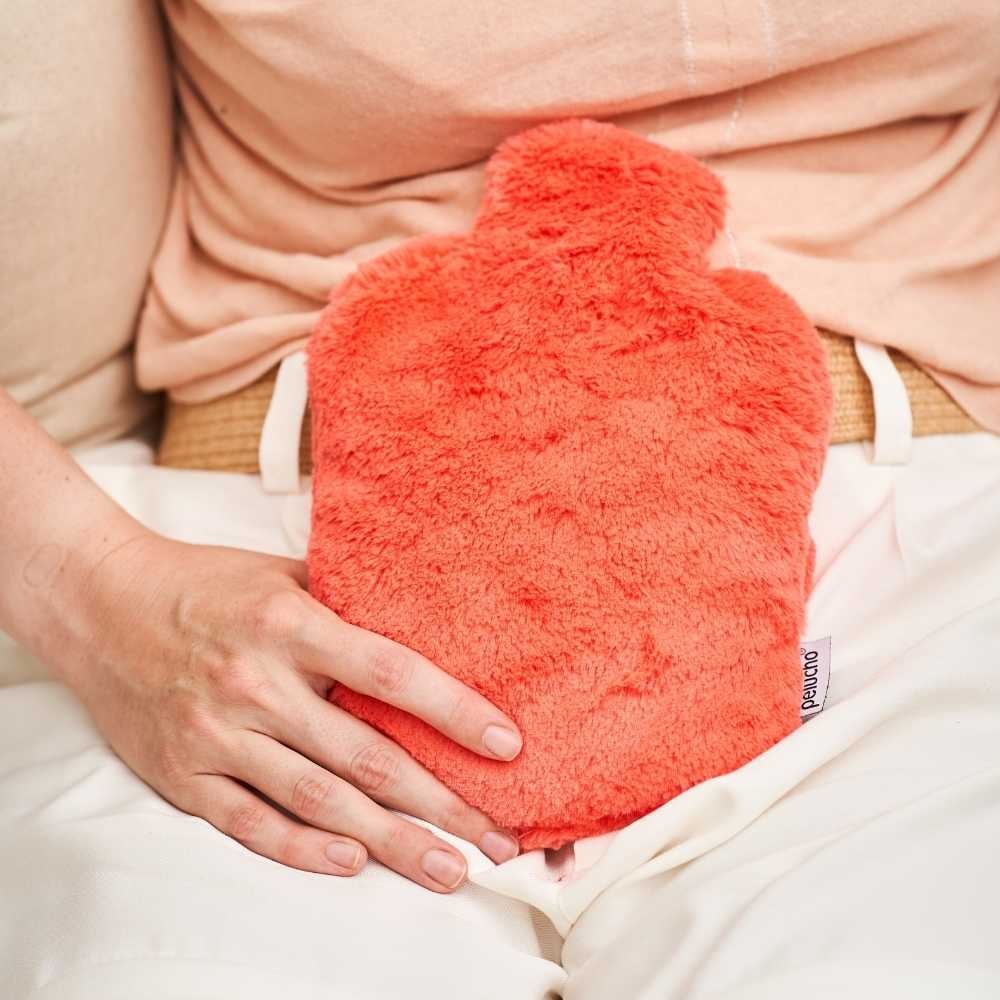 Bouillotte Bébé Anti-colique – Ceinture Réglable En Coton, Remplie De Haricots Rouges – À Chauffer Au Micro-ondes – Pour Apaiser Ventre Et Ballonnements