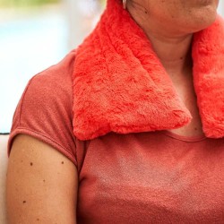 Bouillotte cervicale corail| Pelucho