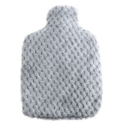 Bouillotte micro-ondes gris paillette | Pelucho