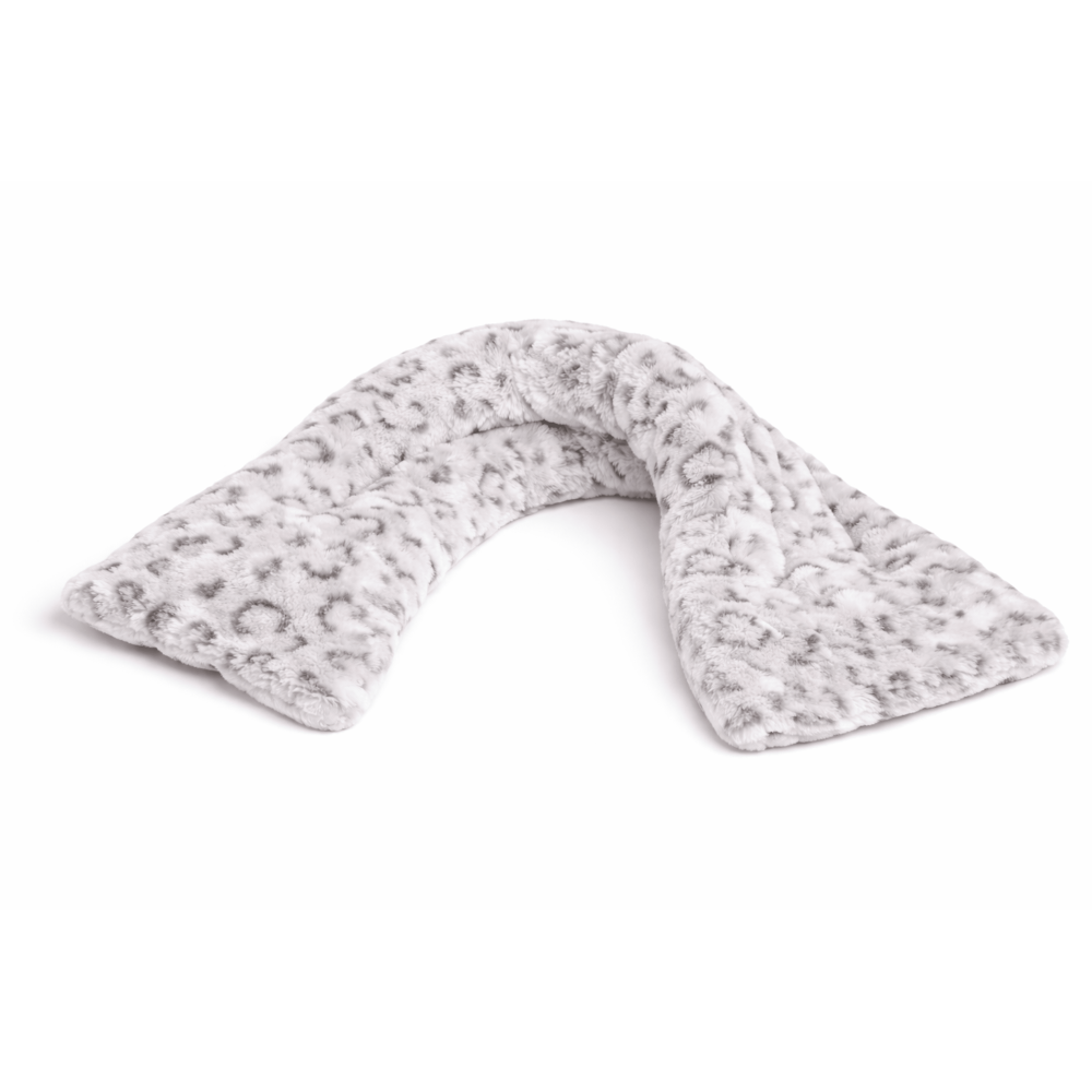 Bouillotte cervicale léopard neige| Pelucho