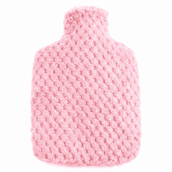 Bouillotte micro-ondes rose paillette | Pelucho