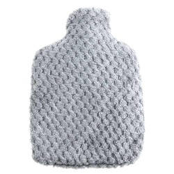 Bouillotte micro-ondes gris paillette | Pelucho