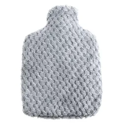 Bouillotte micro-ondes gris paillette | Pelucho