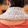 Bouillotte cervicale léopard neige| Pelucho