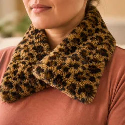 Bouillotte cervicale léopard| Pelucho