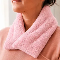 Bouillotte cervicale rose paillette| Pelucho