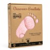 Chaussons chauffants rose paillette| Pelucho, vos bouillottes françaises