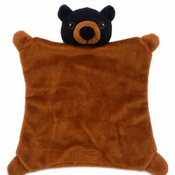 Bouillotte bébé Ours noir micro-onde | Pelucho