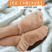 JEU CONCOURS spécial rentrée 2026 🤍
Tentez de remporter les CHAUSSONS CHAUFFANTS de votre choix 🎁
⠀⠀
Pour participer, c'est très simple :
→ Liker cette publication
→ Être abonné.e à notre compte Instagram
→ Commenter en taguant 2 de vos ami.e.s

🍀 BONUS : Doublez vos chances en nous taguant en story 😉

Fin du concours mercredi 21 janvier à minuit, tirage au sort le lendemain ! ✅

Le tirage au sort sera effectué parmi tous les commentaires FB et IG !

Bonne chance à toutes et à tous 🎁

#jeuconcours #jeu