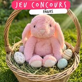JEU CONCOURS spécial Pâques 🥚
Tentez de remporter le PELUCHO de votre choix 🎁
⠀⠀
Pour participer, c'est très simple :
→ Liker cette publication
→ Être abonnée à notre compte Instagram
→ Commenter en taguant 2 de vos ami.e.s

🍀 BONUS : Doublez vos chances en nous taguant en story 😉

Fin du concours le 9 avril à minuit, tirage au sort le lendemain ! ✅

Le tirage au sort sera effectué parmi tous les commentaires FB et IG !

Bonne chance à toutes et à tous 🎁
